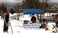 20190119 - Ski Patrol Recruitment booth and scenery